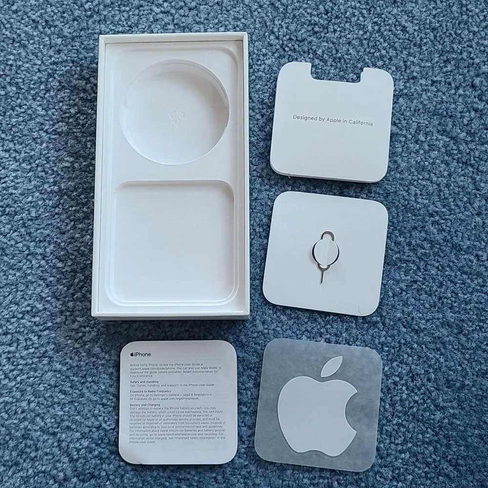 Authentic Replacement BOX ONLY For Apple iPhone 13 - Blue - 128GB - BOX ONLY